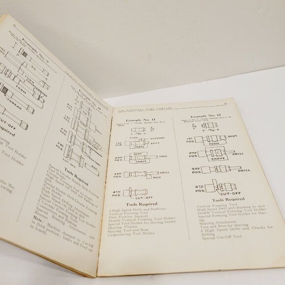 Vtg 1924 Handbook Operators Gridley Automatic Screw Machines National Acme Co - Picture 6 of 8